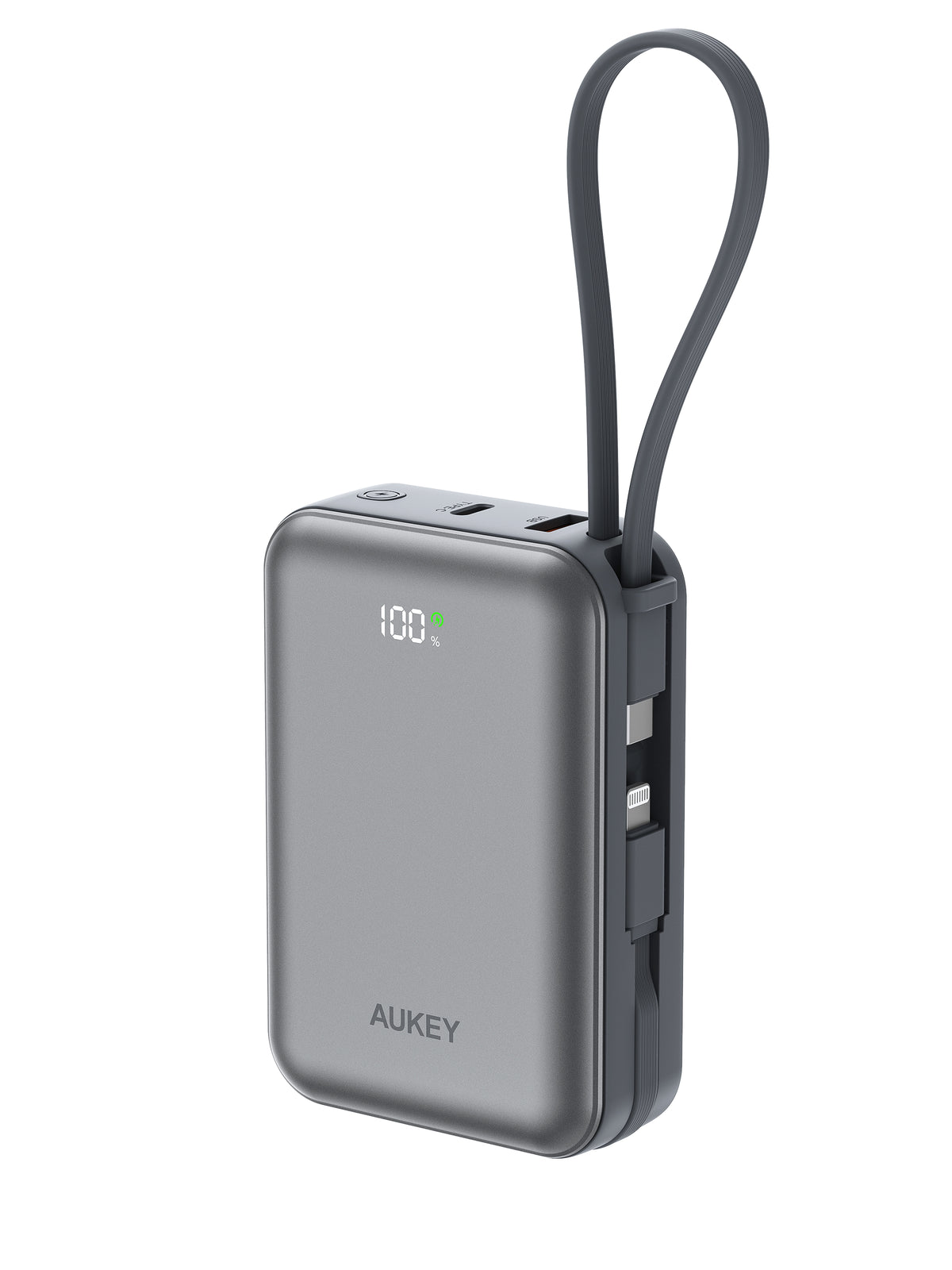 PB-Y92L 20K mAh 35W Swivel Mini L Power Bank with USB C and Lightning Cable - CCC Certification