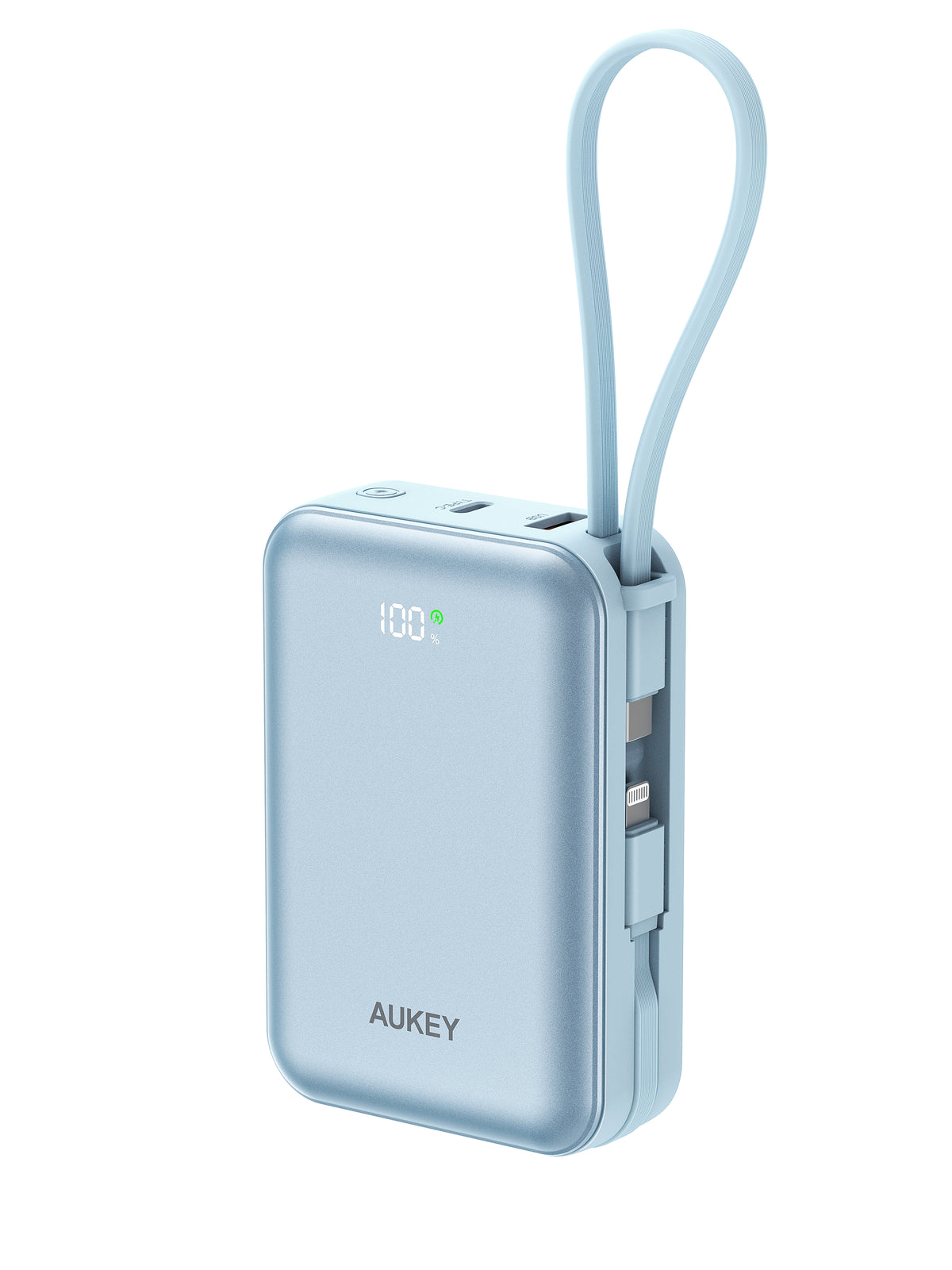 PB-Y92L 20K mAh 35W Swivel Mini L Power Bank with USB C and Lightning Cable - CCC Certification
