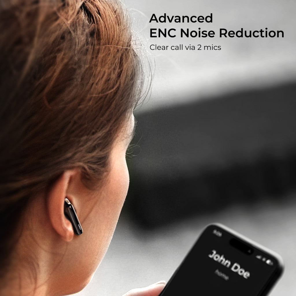 TWS EP-M4 Move Vibe True Wireless Bluetooth Earbuds with ENC | Lightweight & Compact with Fast Charging