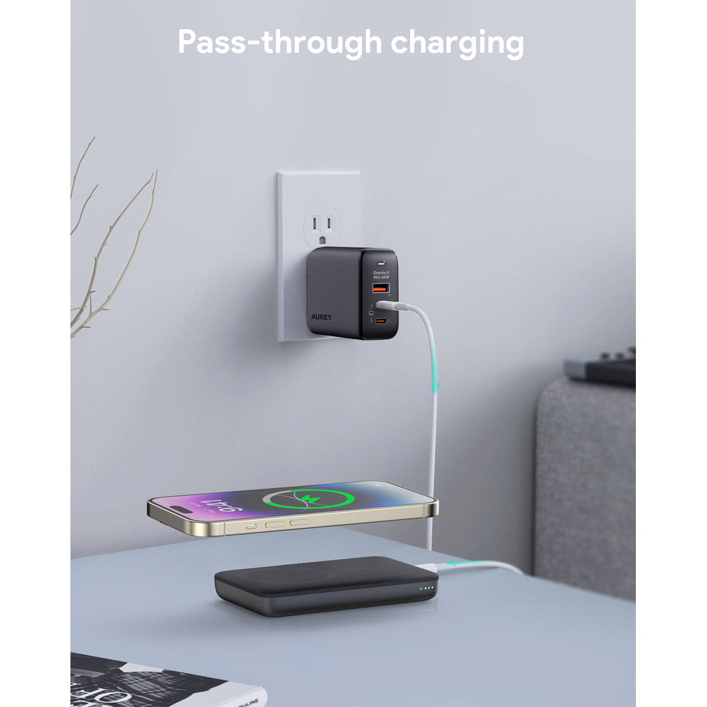 PB-MS05 Magfusion 6700mAh 20W Qi2 Magnetic Wireless Charging Power Bank