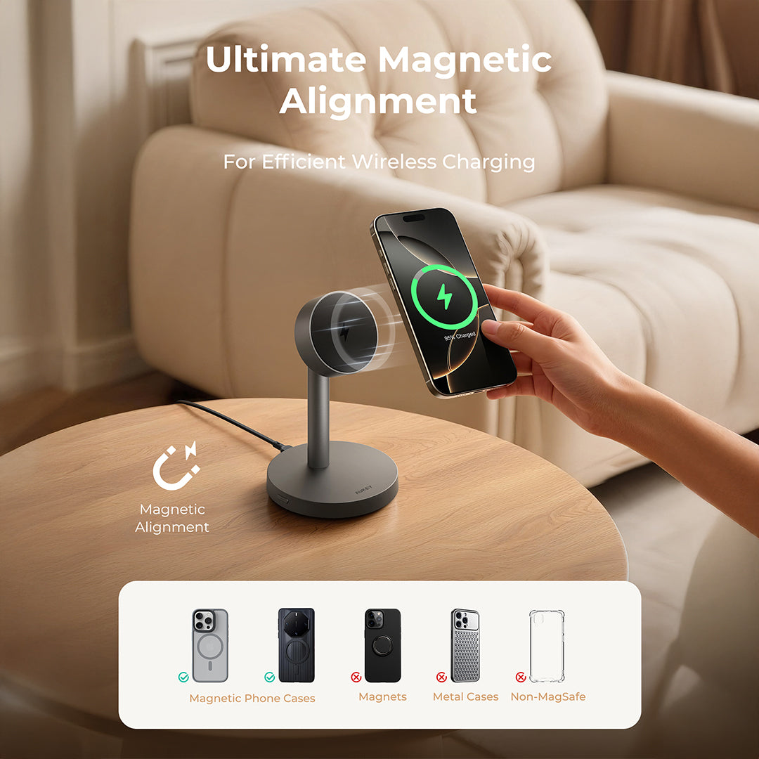LC-MC111 Qi2.2 Magnetic 25W Wireless Charging Station