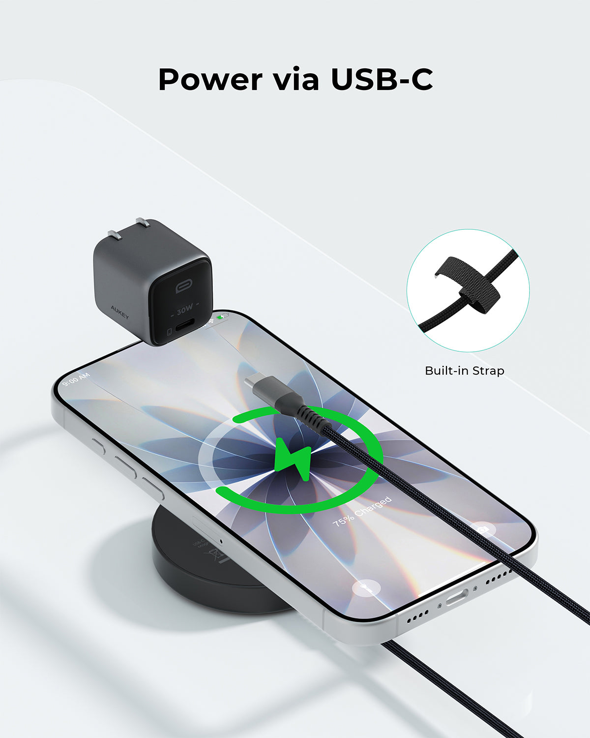 LC-MC11 MagFusion Q Qi2.2 25W Magnetic Fast Wireless Charger