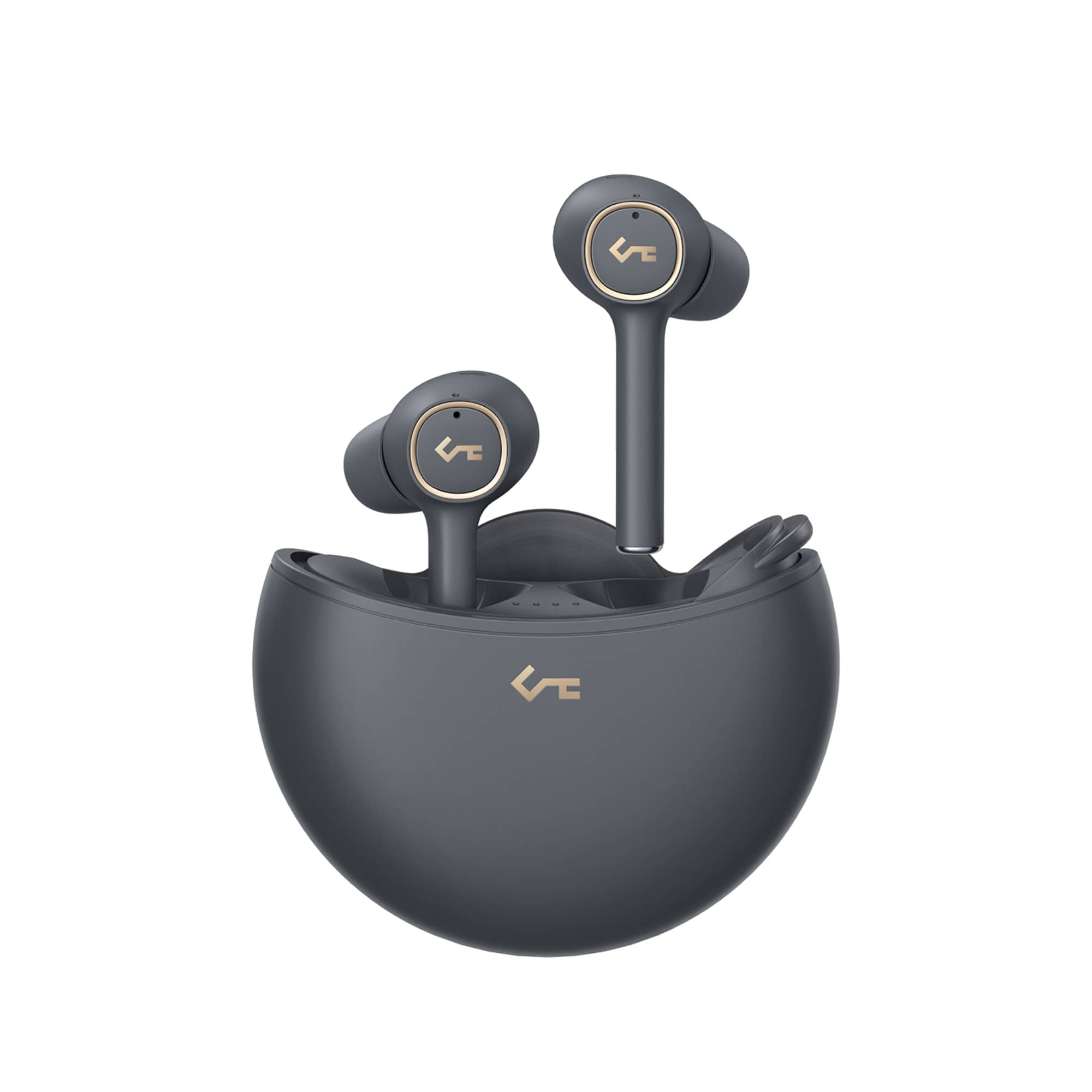 EP-T18NC Key Series Active Noise-Canceling BT 5.0 IPX5 True Wireless Earbuds with Touch Control & Qi Wireless Charging