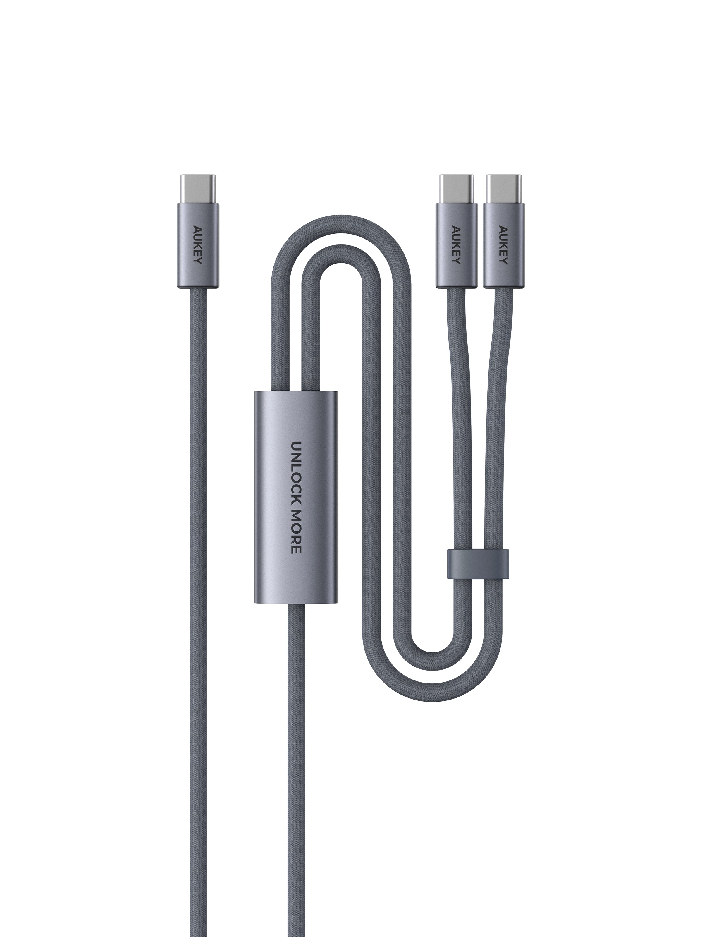 CB-DCC141 / CB-DCC142 CB-Circlet Blink 140W 2-in-1 DTY Braided USB-C to USB-C Cable -1m/2m