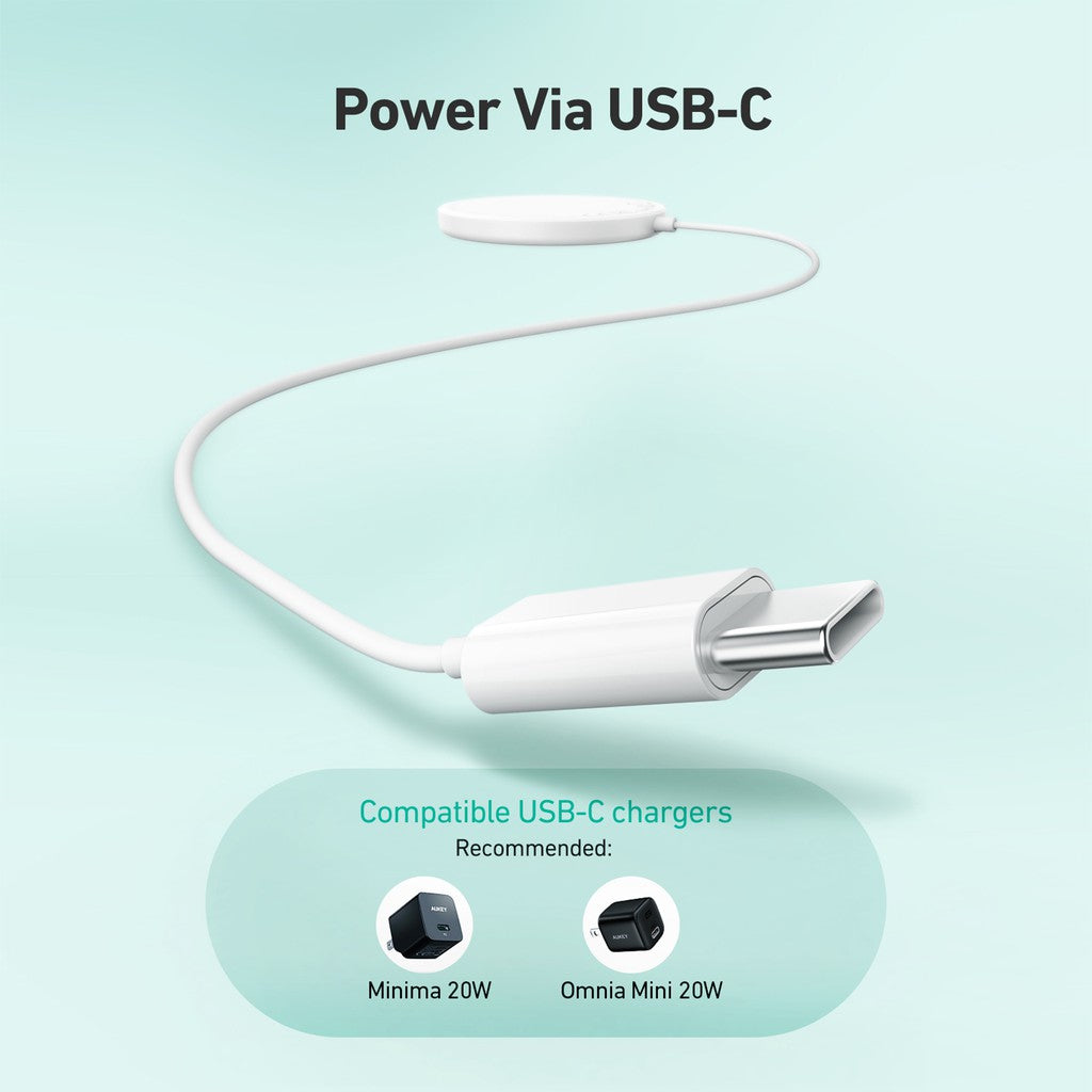 LC-A1 Aircore 15W Qi-Compatible Fast Wireless Charging USB C Wire Magsafe Compatible