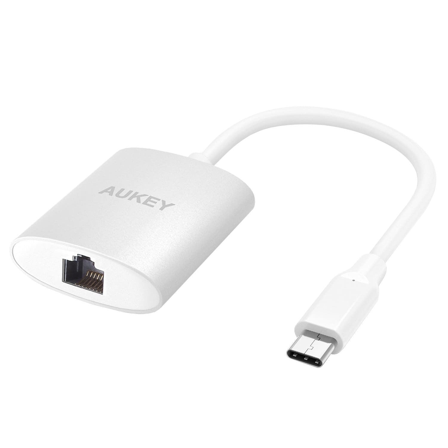 AUKEY CB-C39 USB C to RJ45 Gigabit Ethernet USB Network LAN Adapter - Aukey Malaysia Official Store