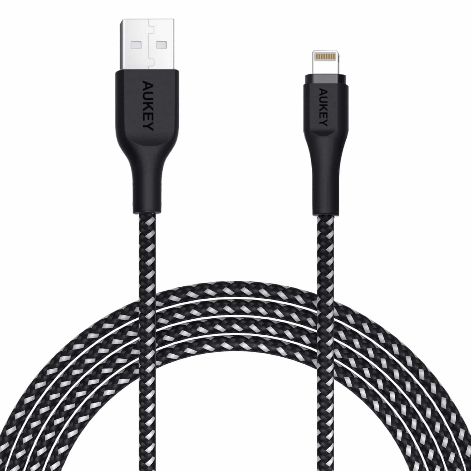 CB-AL2 Braided Nylon MFI Apple Lightning Performance Cable 2 meter