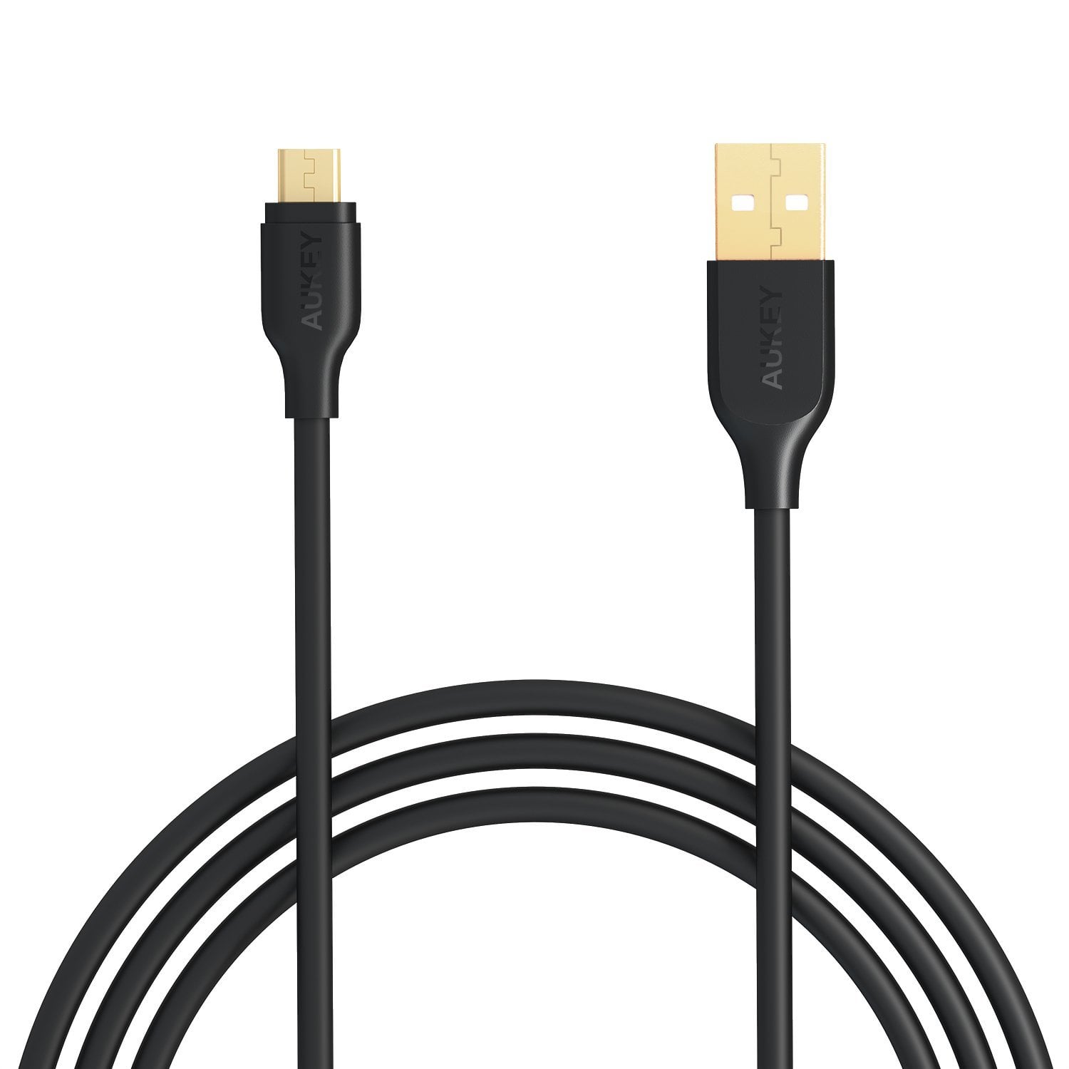 AUKEY CB-MD1X3 Gold-plated Reinforced Qualcomm Quick Charge Micro USB Cable (1M X 3pcs) - Aukey Malaysia Official Store