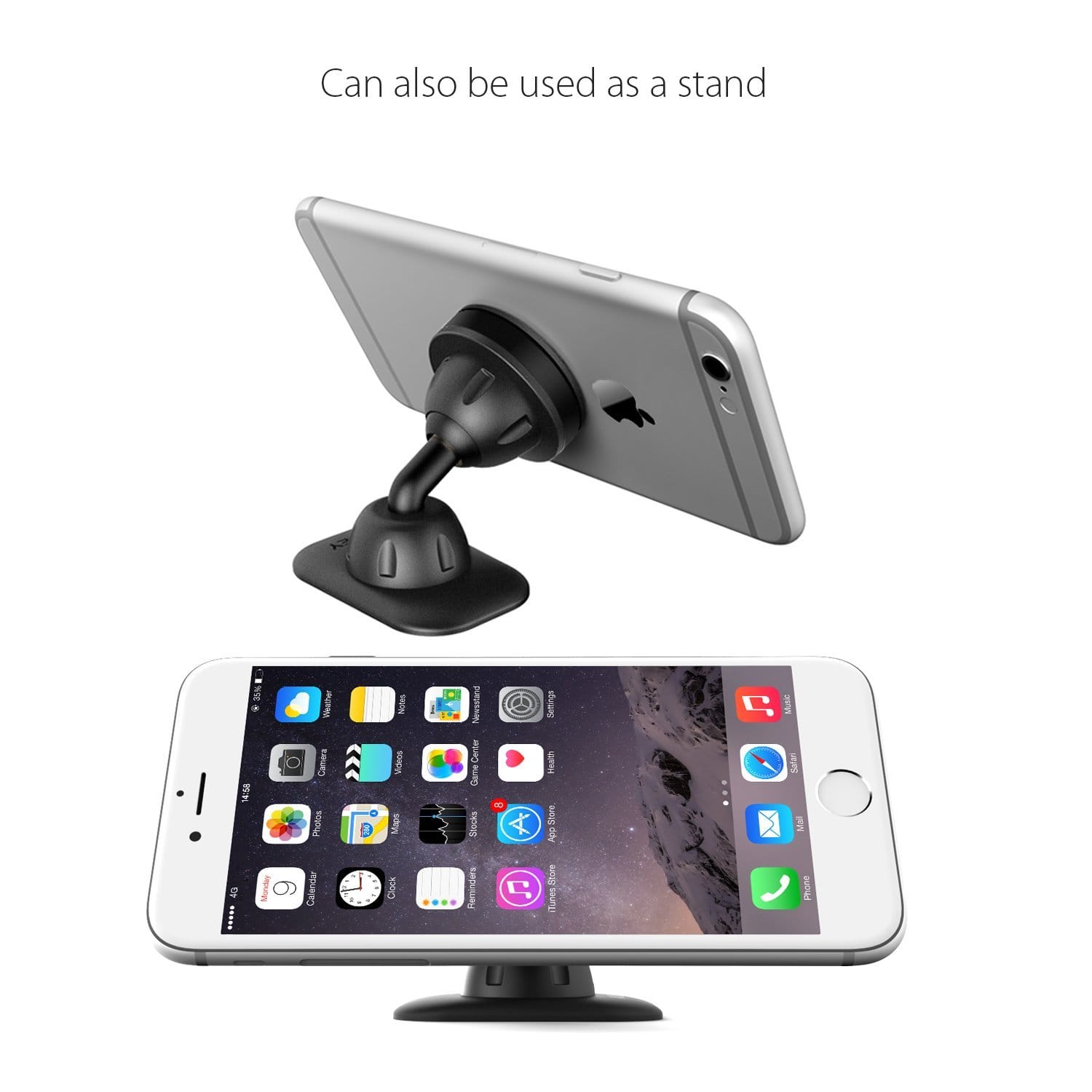 AUKEY HD-C13 Universal Magnetic Dashboard Car Phone Mount Holder - Aukey Malaysia Official Store