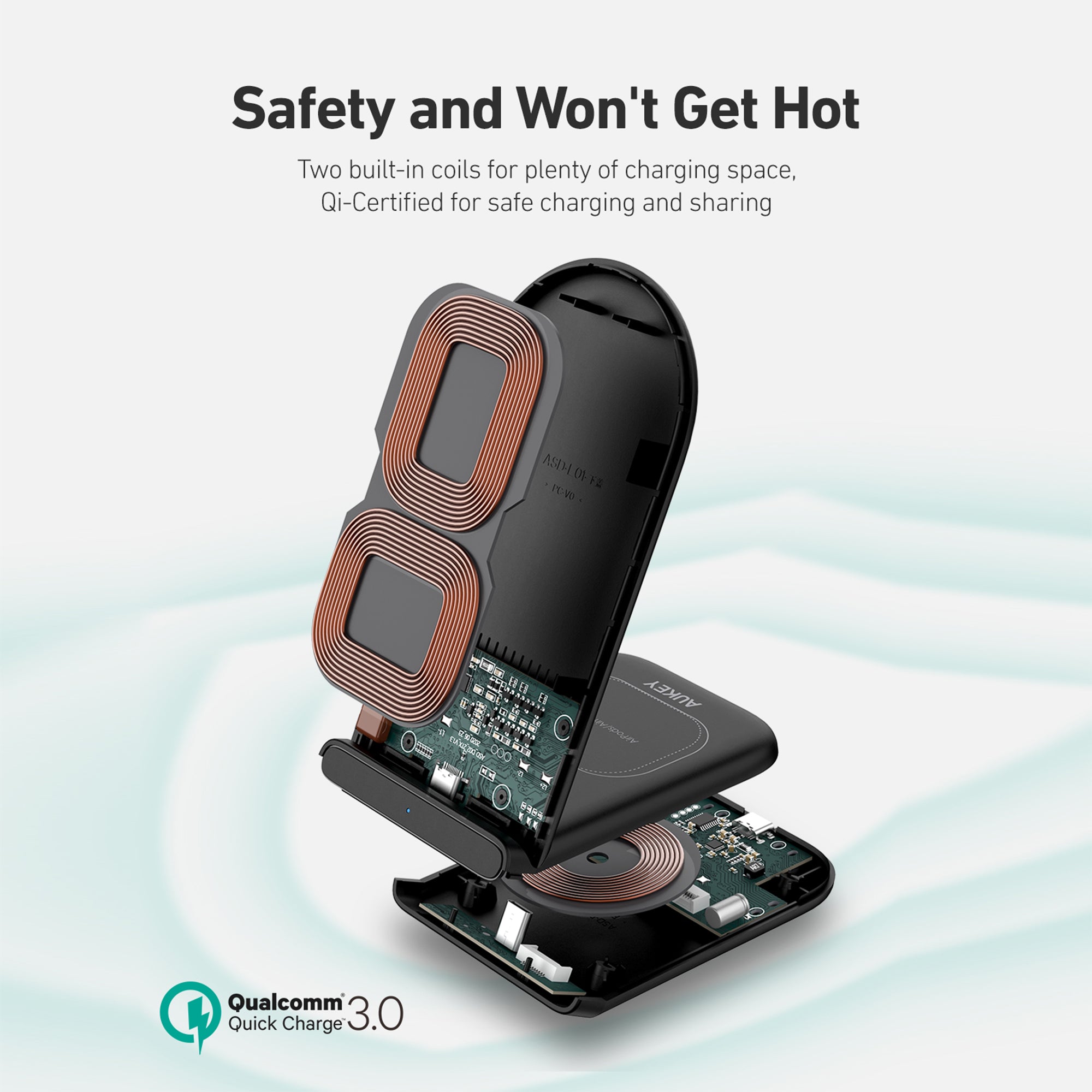 LC-A2 Aircore 2 in 1 Wireless Charging Stand