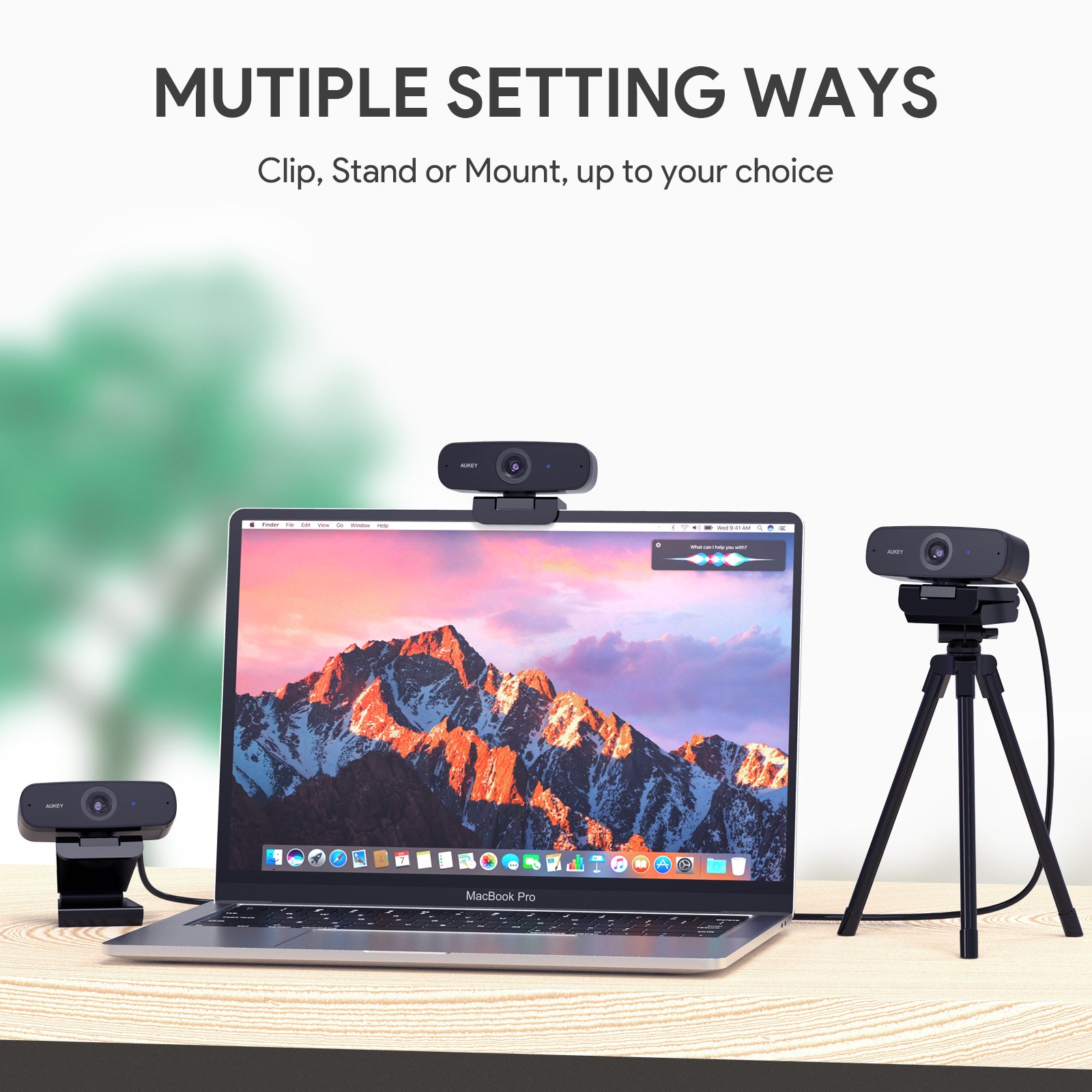 PC-W3 Impression 1080p Webcam Live Streaming Camera with Stereo Microphone